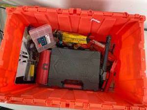 lot 108 image: Box of Tools etc