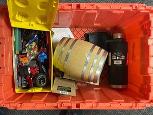 lot 159 image: Box with Box of Legos