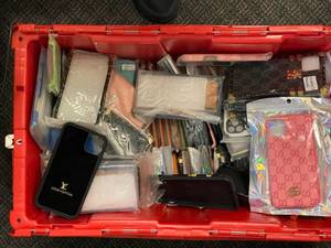 lot 177 image: Box of Cell Phone Cases