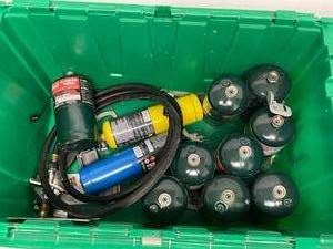 lot 213 image: Emty Propane Box