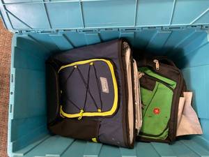 lot 217 image: Box with Bags