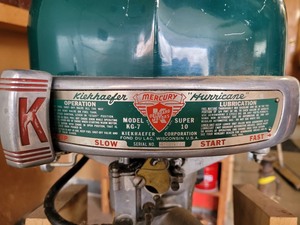 lot 28 image: Mercury 10 Motor Kieckhefer Hurricane Super Model KG7