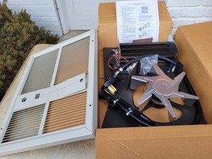 lot 171 image: Fan forced wall heater