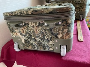 lot 42 image: Pathfinder Floral Luggage Set