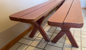 lot 325 image: Two Picnic Benches