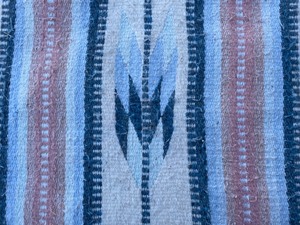 lot 329 image: Woven Southwestern Rug