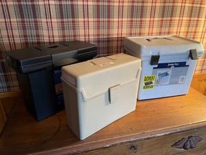 lot 253 image: Portable File Boxes