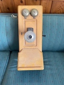 lot 242 image: Wooden Phone