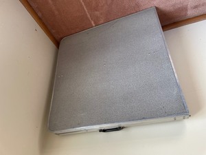 lot 221 image: Coleman Camping Metal Foldable Table