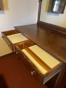 lot 125 image: Dresser with Mirror