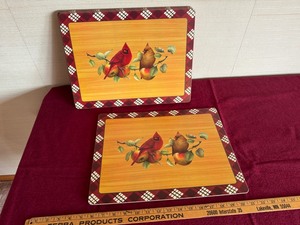 lot 71 image: Cardinal Cork Placemats