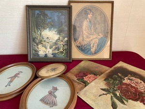 lot 220 image: Vintage Victorian Style Artwork