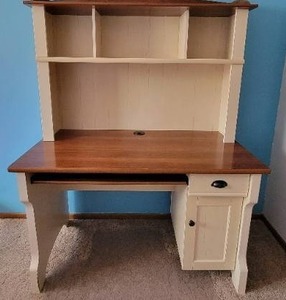 White desk