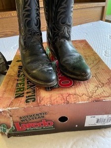 Western Collection--boots, hat, bag