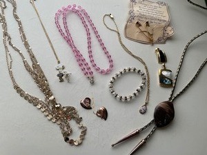 Striking Gold Tone Costume Jewelry Collection