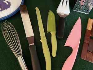 Collection of Knives and Utensils