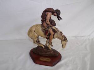 lot 49 image: End of The Trail Statue by James Earle Fraser