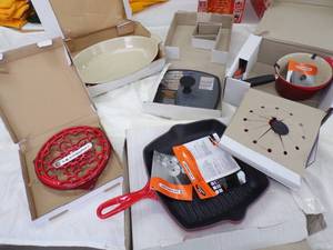 lot 67 image: Le Creuset Cast Iron Cookware Never Used (Lot of 6 Pieces)