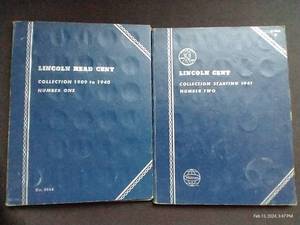(2) Partial Penny Albums (1909-1960s)