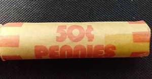 1945-D Wheat Penny Roll