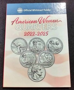 American Women Quarter Album With First 6 Coins