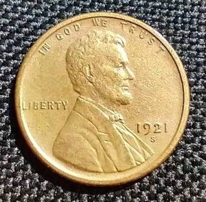 Nice 1921-S Wheat Penny