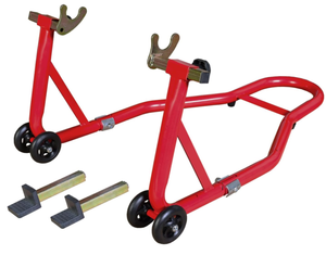 lot 202 image: Jack Boss Motorcycle Stand Front and Rear Combo Wheel Lift Stands