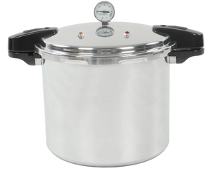 lot 219 image: Aluminum Pressure Cooker, 23L Aluminum Alloy Pressure Cooker with Gauge