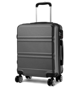 lot 222 image: Kono 20 Carry on Luggage Lightweight with Spinner Wheel, Gray