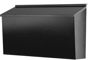 lot 243 image: Wall-Mount Mailbox for House,Large Capacity Mail Box15.7x9.9x4.9 Black