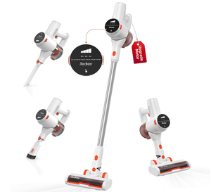 lot 45 image: Redkey 250W Cordless Stick Vacuum Cleaner, 25Kpa Brushless Motor
