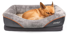 lot 137 image: JOYELF Memory Foam Dog Bed Small Orthopedic Dog Bed
