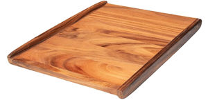 lot 173 image: Villa Acacia Reversible Wood Pastry Board and Cutting Board with Lipped Edges