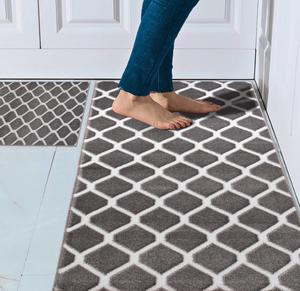 lot 178 image: The Sofia Rugs - Kitchen Rugs and Kitchen Mats for Floor 2 Piece