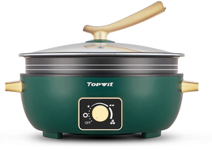 lot 179 image: Topwit Shabu Shabu Pot 5L with Adjustable Power Control