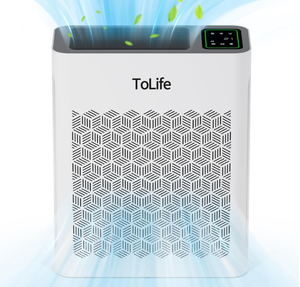 lot 184 image: ToLife Air Purifiers for Home Large Room Up to 1095 Ft with PM 2.5 Display Air Quality Sensor