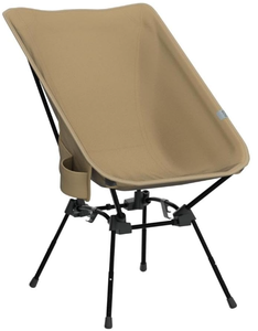 lot 262 image: DOD Sugoi Chair - A Portable Camping and Backpacking Chair Adjustable to The Ideal Height and Seating Angle for Any Outdoor Activity (Tan)