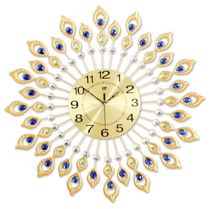lot 267 image: Wall Clocks Light Luxury Clock Wall