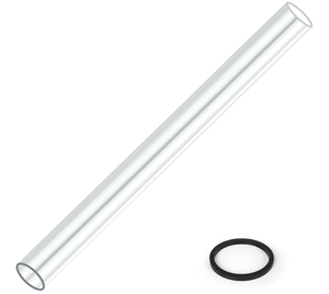 lot 270 image: PAMAPIC Patio Heater Glass Tube Replacement for 4-Sided Outdoor Patio Pyramid Heater,49.5 inch tall