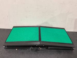 lot 259 image: USED Dog Car Ramp for Large Dogs, Folding Dog Ramp with Anti-Slip Surface