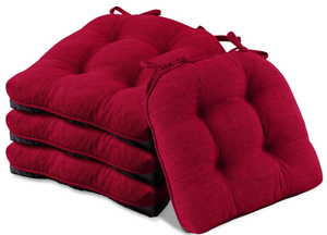 lot 414 image: Chair Cushions for Dining Chairs 4 Pack