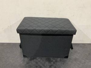 lot 337 image: Ottoman Black 20x13x10