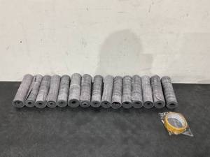 lot 372 image: LOT OF 15 Non-Slip Stair Treads Grey Texture