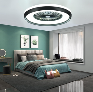 lot 98 image: HUMHOLD 24 Bladeless Ceiling Fan with Light