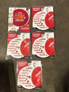lot 5 image: Lot of DIABLO 10 in. x 60-Tooth Fine Finish Circular Saw Blade    Customer Returns See Pictures