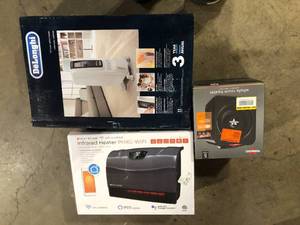 lot 21 image: Lot of Assorted Heaters Various Models and Conditions    Customer Returns See Pictures