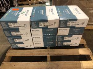 lot 31 image: 12 Boxes of Lifeproof Carrara 10 in. x 12 in. x 6.35mm Ceramic Hexagon Mosaic Floor and Wall Tile (9.72 sq. ft.Case)  Customer Returns See Pictures