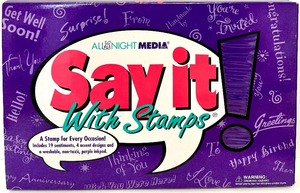 SAY IT WITH STAMPS lot of Stamps