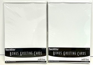 STAMPIN UP Ink Pads with 100 Blank Crafting Cards & Envelopes