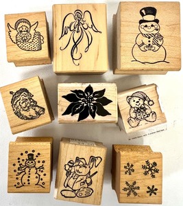 Huge Holiday Frenzy of Stamps